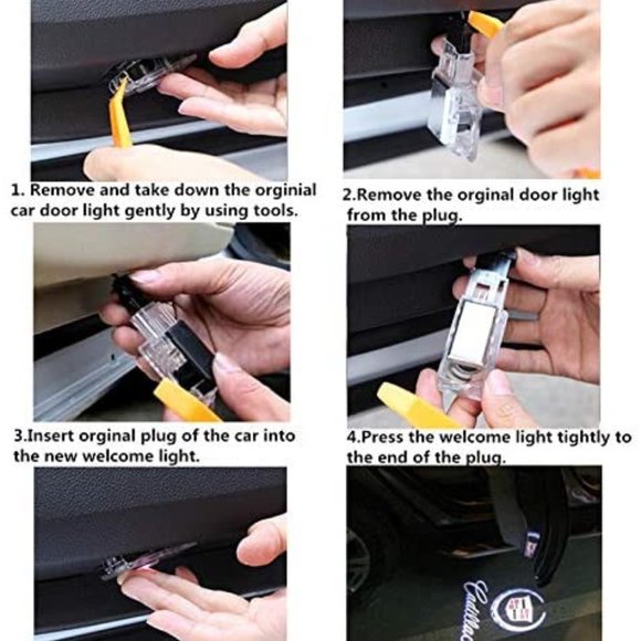 MINI COOPER PUDDLE LIGHTS 3D SHADOW/GHOST LIGHTS - Picture 2 of 8